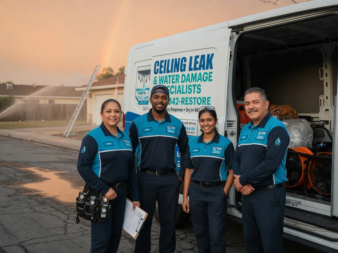Ceiling Leak Cleanup company in Barre, VT